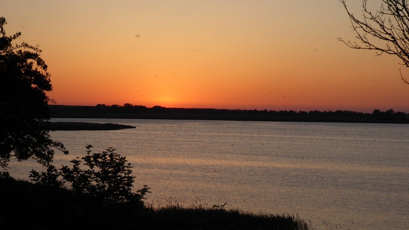 Sonnenuntergang auf Rügen