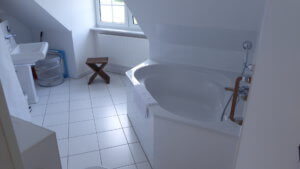 Badezimmer Galeriewohnung